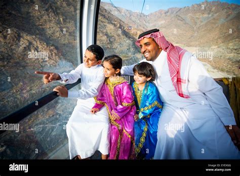 Cable car ride; Taif, Sauci Arabia Stock Photo - Alamy