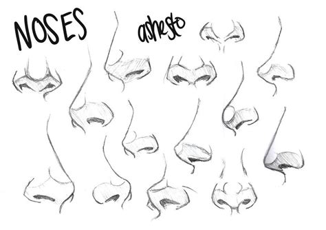 A Nose By Any Other Name Would Still Smell by =ashesto on deviantART | Nose drawing, Drawing ...