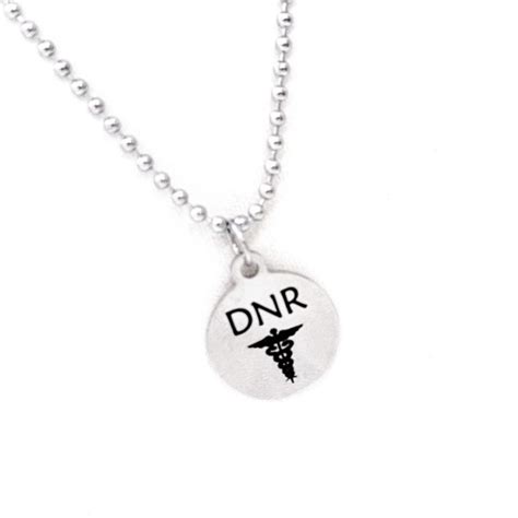 Dnr Necklace - Etsy