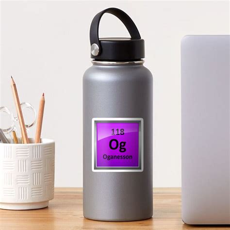 "Oganesson - Element 118 Periodic Table Symbol" Sticker for Sale by ...