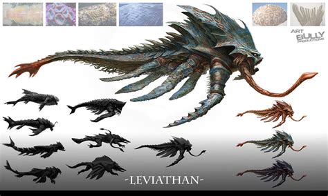 Fantasy Creatures Art, Alien Creatures, Mythical Creatures, Sea Creatures, Creature Concept Art ...