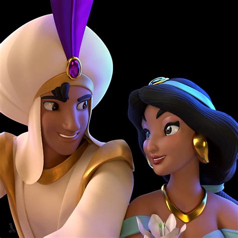 ArtStation - Magic Carpet Ride - Aladdin & Jasmine