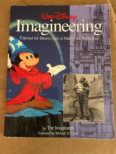 A Walt Disney Imagineering Book Behind the Dreams large coffee table World | eBay | Walt disney ...