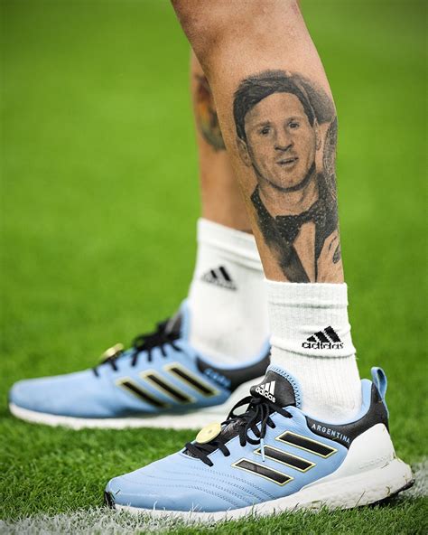 Messi Tattoo Leg