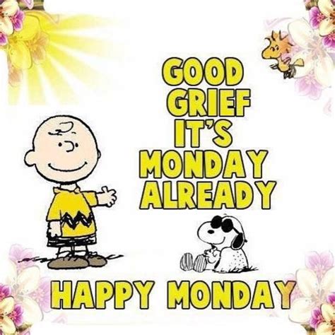 10 Monday Snoopy Quotes For The New Week | Happy monday quotes, Snoopy ...