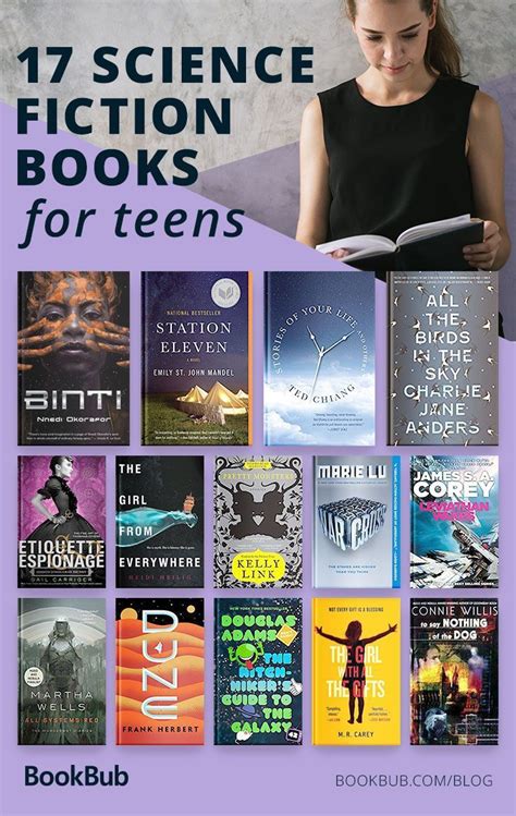 This book list of science fiction books for teens is perfect if you're looking for new book ...