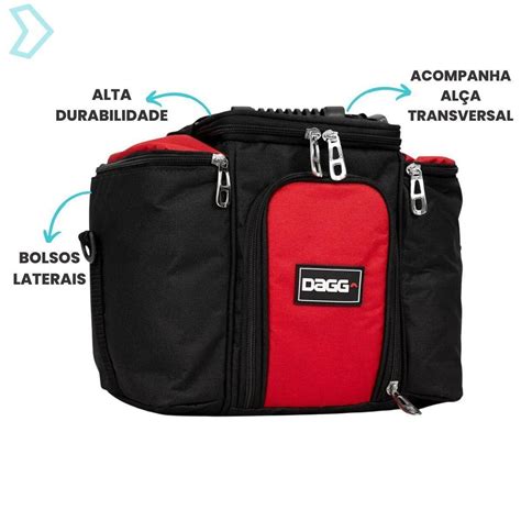 Bolsa Térmica Fitness Sport Academia Marmita Necessaire Dagg - Vermelho | Netshoes