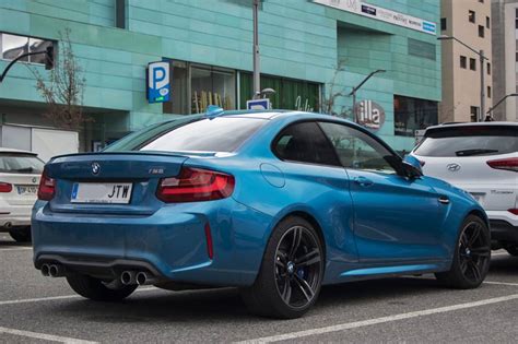 BMW M2 blue * All PYRENEES · France, Spain, Andorra