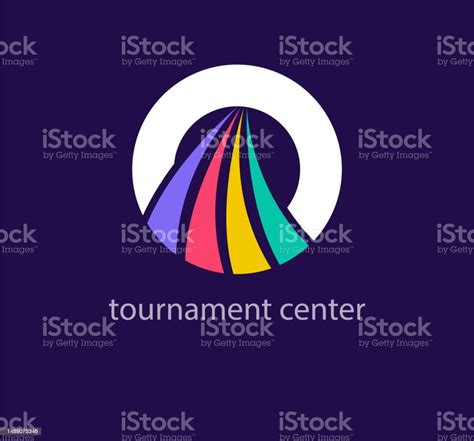 Creative Tournament Center Logo Design Stock Illustration - Download ...