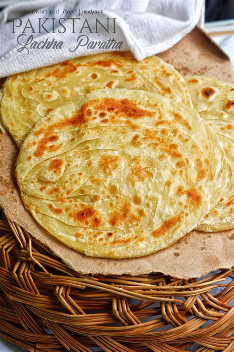 Pakistani Lachha Paratha - Savory&SweetFood