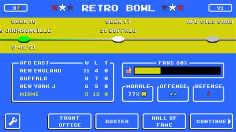 Retro Bowl | GameNomo.com | Discover Good Games