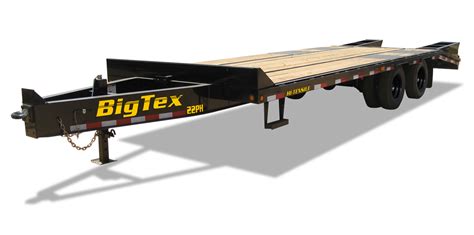 Big Tex Trailers 22PH Tandem Dual Wheel Pintle Trailer