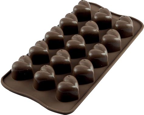 Silikomart Silicone Easy Chocolate Mold, Hearts - Walmart.com - Walmart.com