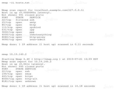 Nmap Commands - List of top Nmap Command you should Know in 2024