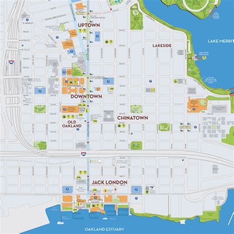 Oakland Maps & Directions | Downtown Oakland & BART Maps