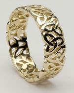 Celtic wedding bands Irish wedding rings jewelry white gold wholesale