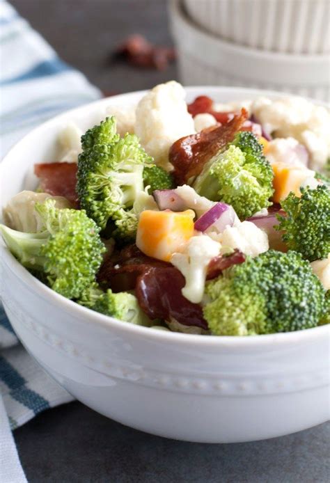 Pioneer Woman Broccoli Cauliflower Salad - Health Meal Prep Ideas