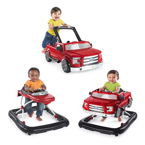 Walmart Bright Starts 3 Ways to Play Ford F-150 Baby Walker with ...