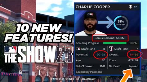 10 New Features in MLB The Show 23 Franchise! - YouTube