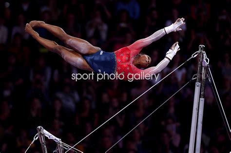 Simone Biles USA Uneven Bars Routine World Gymnastics Stuttgart 2019 ...