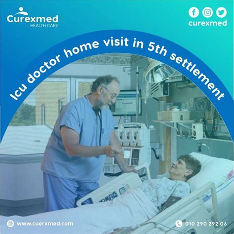 ICU doctor home visit in Fifth Settlement | curexmed