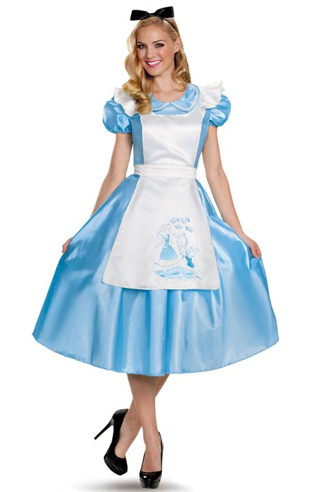 Classic Alice in Wonderland Deluxe Adult Costume | eBay