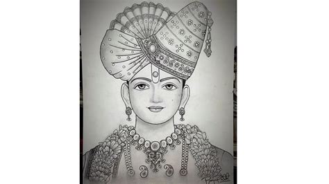 Swaminarayan Bhagwan Drawing Sketch Coloring Page | The Best Porn Website