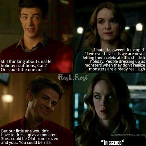 I don't ship snowbarry but this is really funny Barry And Caitlin, Caitlin Snow, Stupid Funny ...