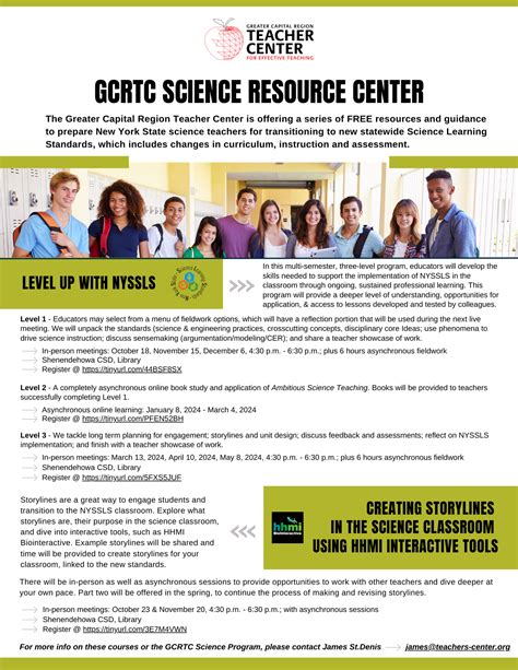 GCRTC is Your Resource Center for Science — Greater Capital Region ...