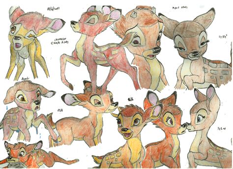 Bambi and Faline by elfman83ml on DeviantArt