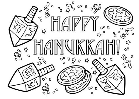 Free Printable Hanukkah Coloring Pages for Kids - Best Coloring Pages For Kids