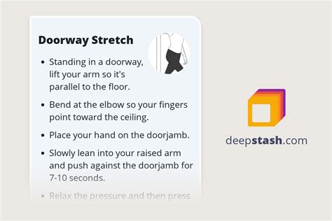 Doorway Stretch - Deepstash