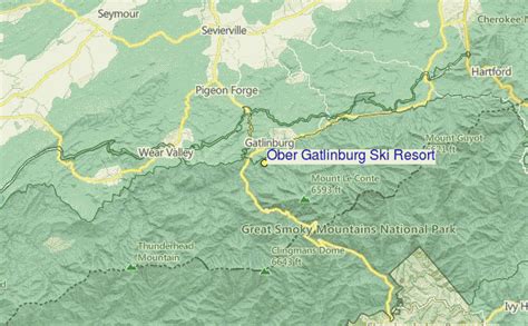 Ober Gatlinburg Ski Resort Ski Resort Guide, Location Map & Ober ...