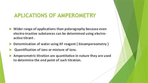 AMPEROMETRY