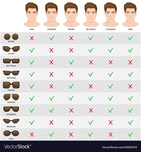 The Right Sunglasses For Your Face Shape Infographic | vlr.eng.br