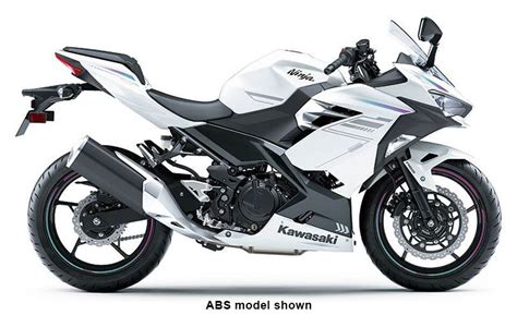 New 2023 Kawasaki Ninja 400 Pearl Blizzard White / Metallic Carbon Gray | Motorcycles in La ...