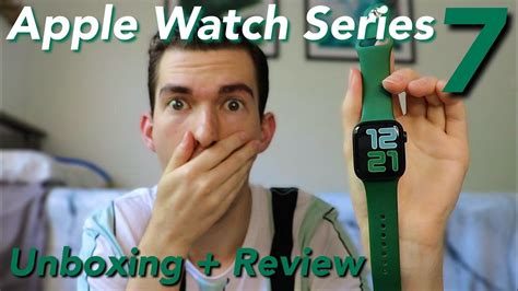 GREEN Apple Watch Series 7 Unboxing! (41mm GPS + Cellular) - YouTube