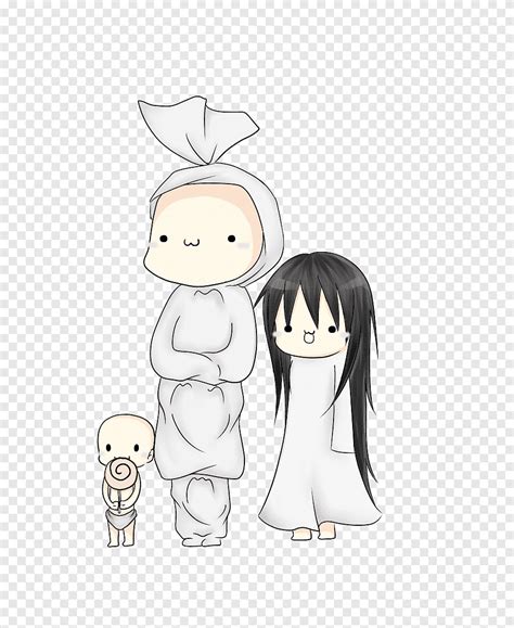 Pocong Kuntilanak Tuyul, trei anime ilustratioin, png | PNGEgg