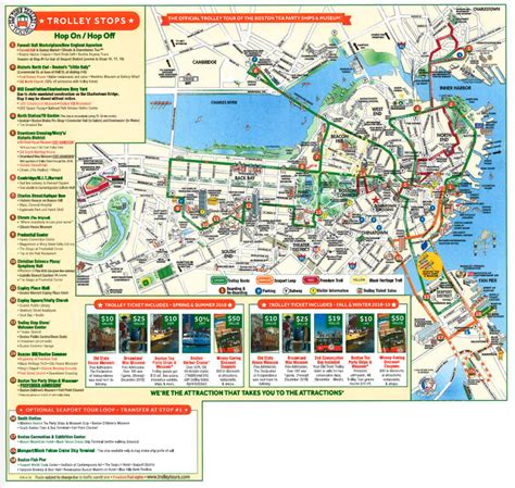 Boston Hop On Hop Off Trolley 1 Day Silver Pass Excursion - Boston ...