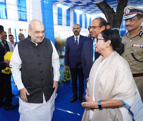 Amit Shah meets Mamata Banerjee: নবান্নের ১৪ তলায় অমিত শাহ! মমতা ...