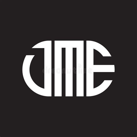 DME Letter Logo Design on Black Background. DME Creative Initials ...