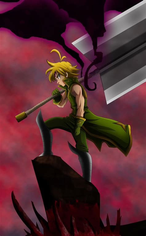 Download 950x1534 wallpaper meliodas, the seven deadly sins, anime boy, iphone, 950x1534 hd ...