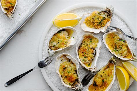 Easy Butter and Herb Baked Oysters Recipe