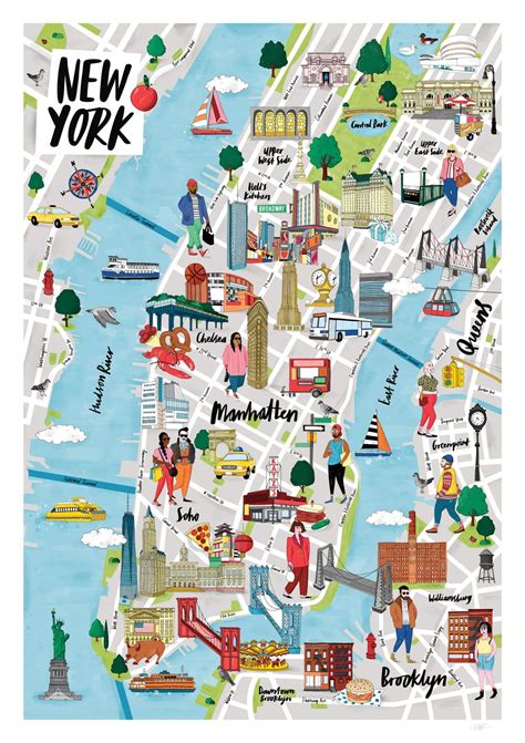 New York Map Pictures - Ranee Casandra