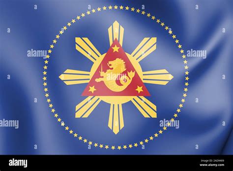 3D Standard of President of Philippines. 3D Illustration Stock Photo - Alamy