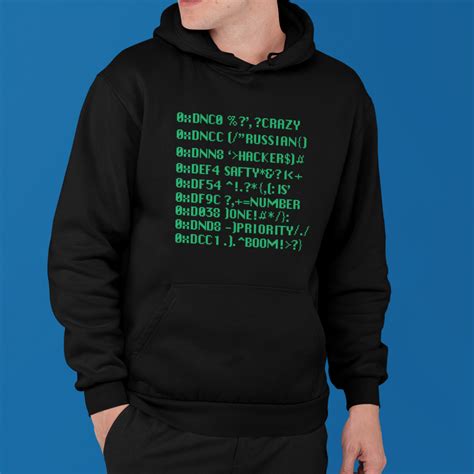 Crazy Russian Hacker - Hacker - Unisex Pullover Hoodie