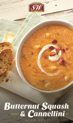 Get your fall soup fix with wonderful Butternut Squash and Cannellini Bean Soup! It's gluten ...