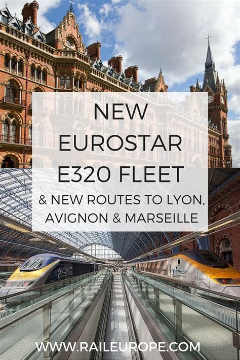 News! Eurostar e320 Trains & New Eurostar Routes | France photos, Eurostar, Eurostar train