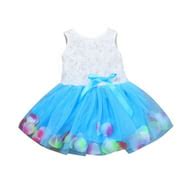 Clearance Infant Baby Girl Wedding Flower Girl Dress,Summer Short Sleeve Tulle Tutu Dress ...