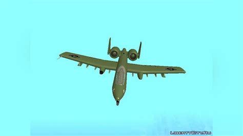 Завантажити A-10 Warthog - Shark Attack для GTA San Andreas